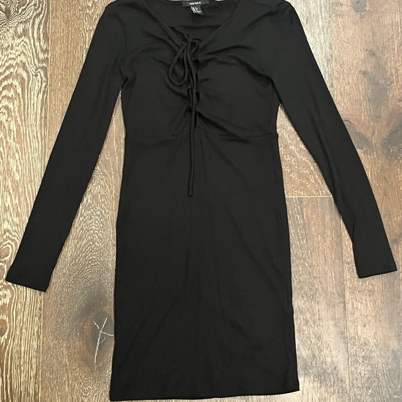 chinese dress ladies FOREVER 21. Black lace dress/top. TM – Hibuy market main image 1
